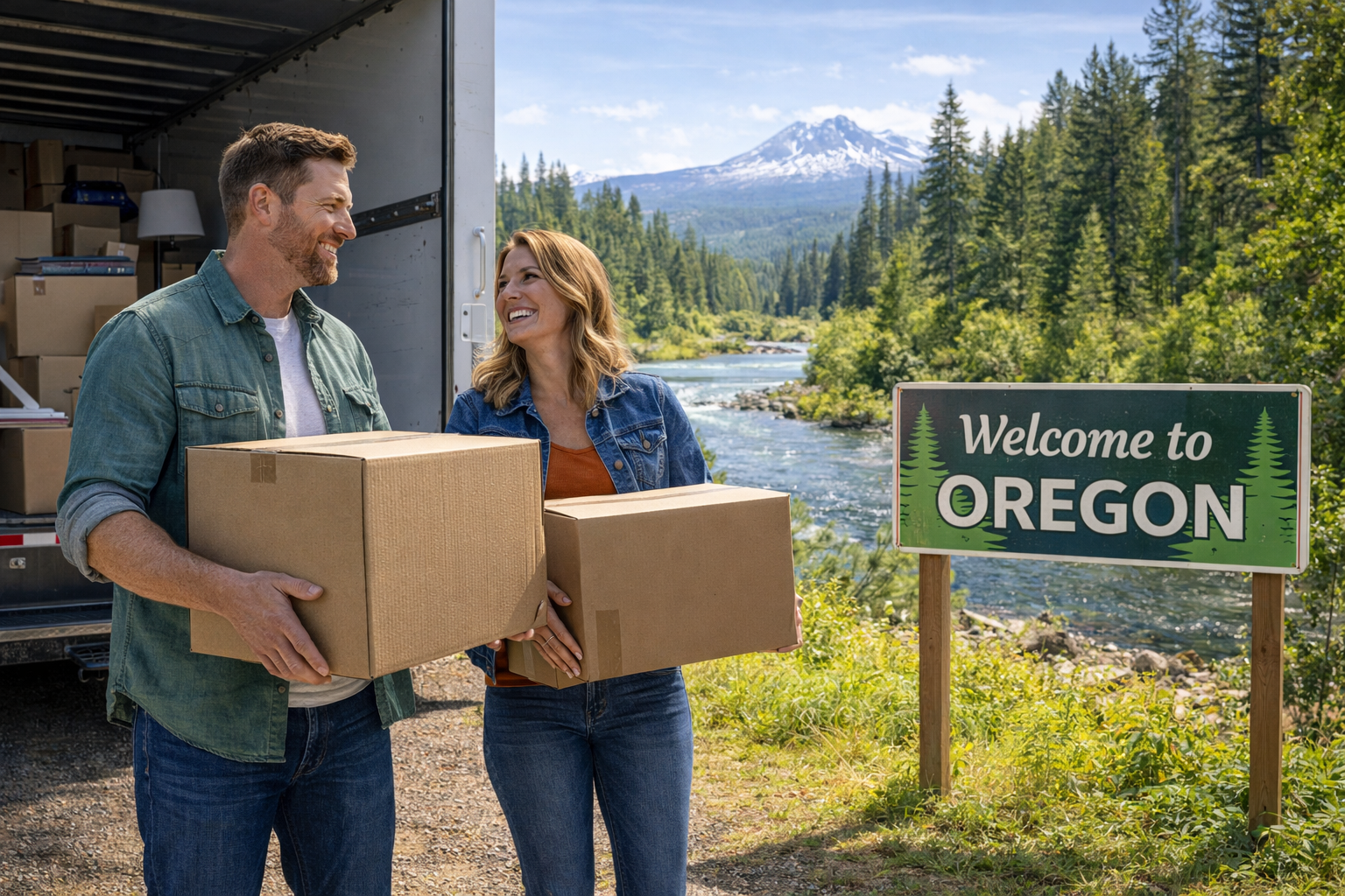 Moving to Oregon from Texas Couple moving to Oregon from Texas preparing to relocate to Southern Oregon